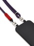 Detail View - Click To Enlarge - TOPOLOGIE - 8MM ADJUSTABLE STRAP — BLACK PURPLE