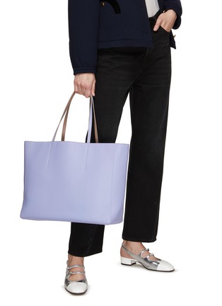 Figure View - Click To Enlarge - EQUIL - Medium ‘New York’ Reversible Bicolour Leather Tote Bag