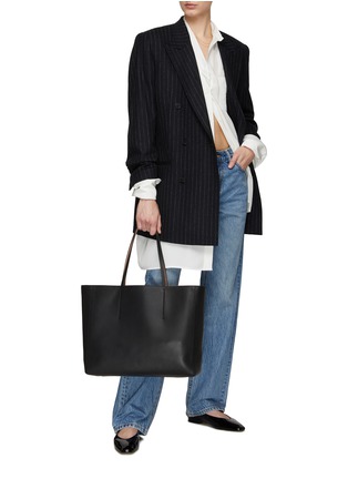 Figure View - Click To Enlarge - EQUIL - Medium 'New York' Reversible Leather Tote Bag