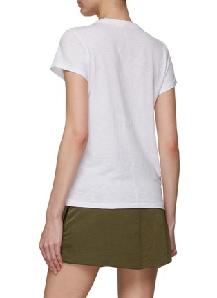 Back View - Click To Enlarge - RAG & BONE - ‘Hello Sunshine’ Embroidery Crewneck T-Shirt