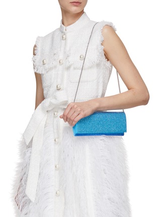 Figure View - Click To Enlarge - GEDEBE - All Over Crystal Envelope Clutch