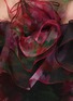  - MARCHESA COUTURE - Floral Organza Printed Cocktail Dress