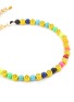 Detail View - Click To Enlarge - VENESSA ARIZAGA - ‘Rainbow Cheer’ Gold Plated Brass Ceramic Glass Bead Necklace
