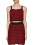 Main View - Click To Enlarge - CRUSH COLLECTION - Tweed Knit Cropped Tank Top