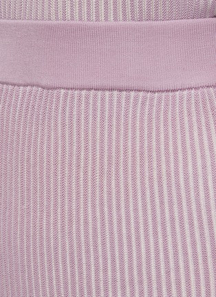  - CRUSH COLLECTION - Two Tone Ruffled Midi Skirt