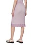Back View - Click To Enlarge - CRUSH COLLECTION - Two Tone Ruffled Midi Skirt