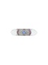 Main View - Click To Enlarge - TUKKA - Diamond Tanzanite Ruby Art Deco Brooch