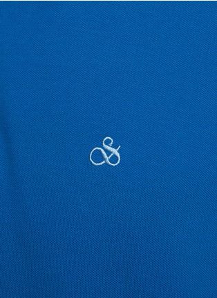  - SCOTCH & SODA - Logo Embroidery Contrast Trim Polo Shirt