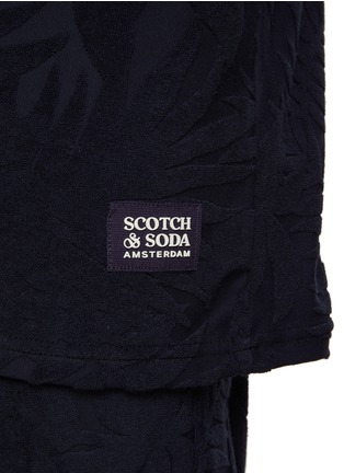  - SCOTCH & SODA - Forest Jacquard Cotton Terry Short Sleeve Shirt