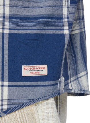  - SCOTCH & SODA - Check Lightweight Button Up Shirt