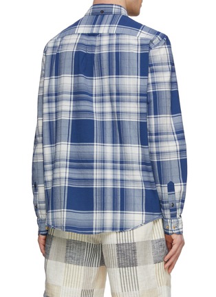 Back View - Click To Enlarge - SCOTCH & SODA - Check Lightweight Button Up Shirt