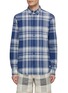 Main View - Click To Enlarge - SCOTCH & SODA - Check Lightweight Button Up Shirt