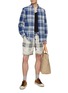 Figure View - Click To Enlarge - SCOTCH & SODA - Check Lightweight Button Up Shirt