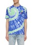 Main View - Click To Enlarge - SCOTCH & SODA - Embroidered Tie Dye Crewneck T-Shirt