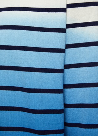  - SCOTCH & SODA - Dip Dye Striped Cotton Long Sleeve T-Shirt