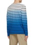 Back View - Click To Enlarge - SCOTCH & SODA - Dip Dye Striped Cotton Long Sleeve T-Shirt
