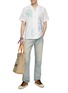 Figure View - Click To Enlarge - SCOTCH & SODA - Watercolour Graphic Print Cotton Short Sleeve Shirt
