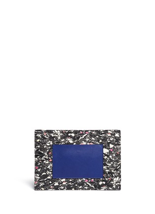 Back View - Click To Enlarge - PROENZA SCHOULER - Slate print small lunch bag