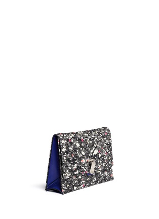 Front View - Click To Enlarge - PROENZA SCHOULER - Slate print small lunch bag
