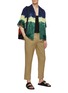 Figure View - Click To Enlarge - SCOTCH & SODA - Cotton Blend Cropped Slim Chinos