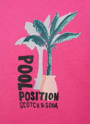  - SCOTCH & SODA - Pool Position Artwork Print Cotton Sweatshirt