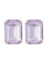 Main View - Click To Enlarge - SWAROVSKI - ‘Millenia’ Octagon Cut Crystal Stud Earrings