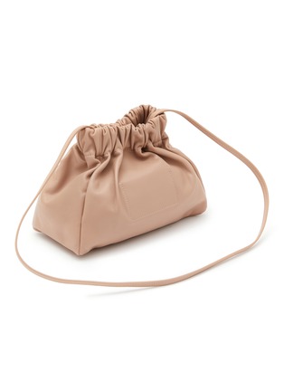Detail View - Click To Enlarge - JIL SANDER - ‘Scrunch’ Leather Crossbody Bag