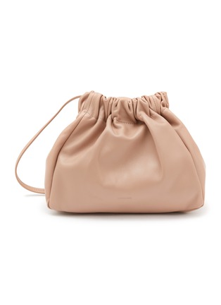 Main View - Click To Enlarge - JIL SANDER - ‘Scrunch’ Leather Crossbody Bag