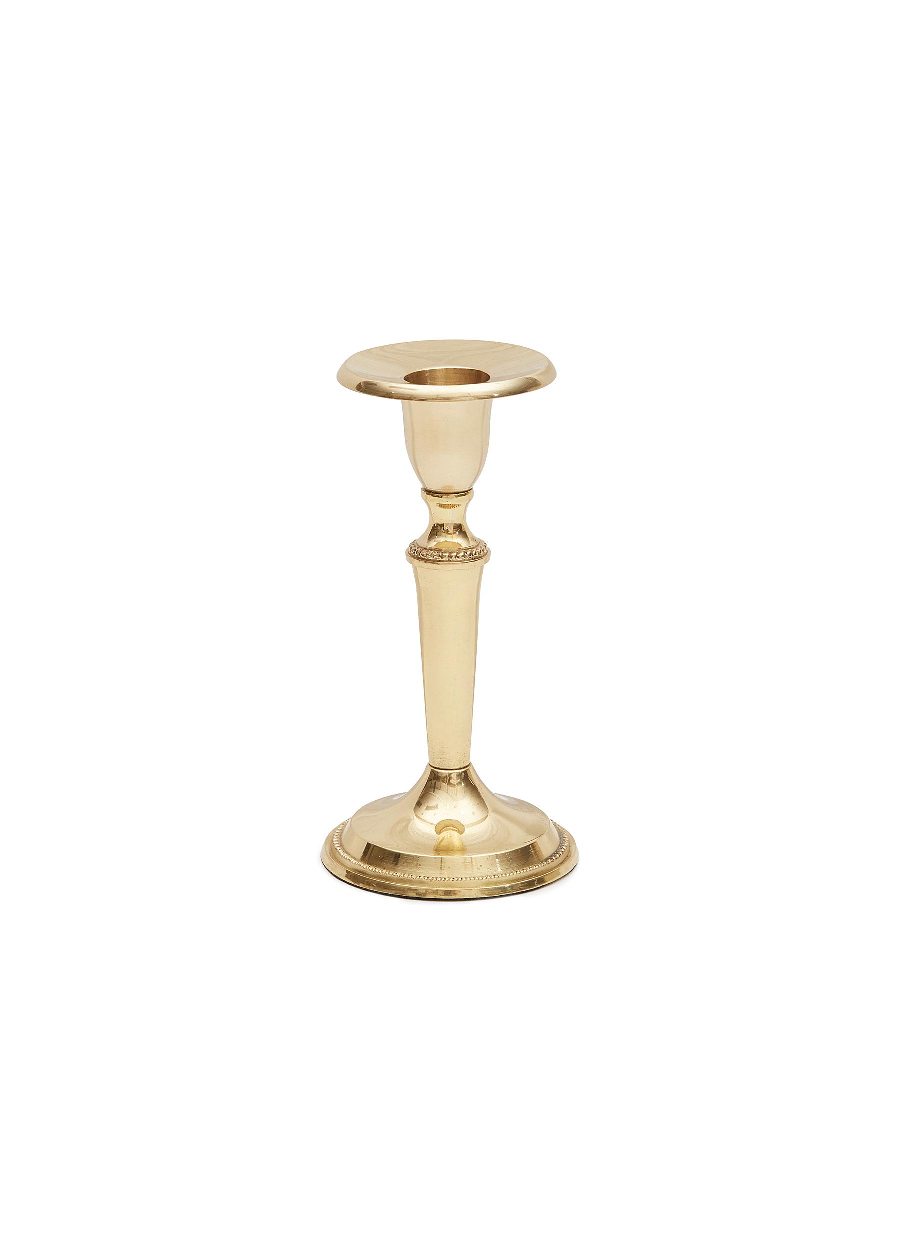 Classic Brass Candle Holder