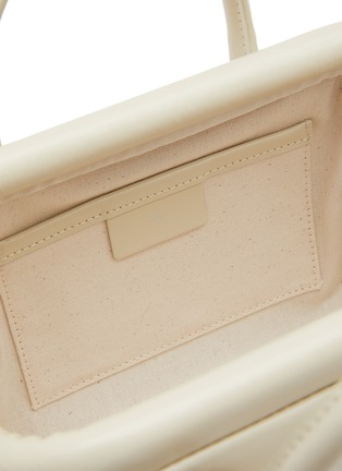 Detail View - Click To Enlarge - OSOI - Mini ‘Boat’ Top Handle Leather Doctor Bag