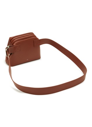 Detail View - Click To Enlarge - OSOI - Mini ‘Brot’ Adjustable Strap Leather Crossbody Bag