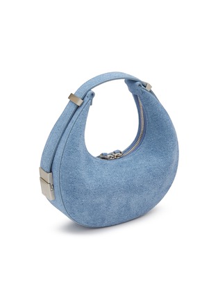 Detail View - Click To Enlarge - OSOI - Mini ‘Toni’ Adjustable Strap Denim Hobo Bag