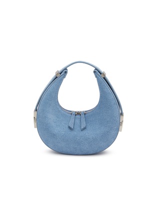 Main View - Click To Enlarge - OSOI - Mini ‘Toni’ Adjustable Strap Denim Hobo Bag
