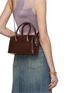 Front View - Click To Enlarge - OSOI - ‘Boat Brot’ Top Handle Leather Doctor Bag