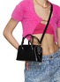 Figure View - Click To Enlarge - OSOI - Mini ‘Boat’ Top Handle Leather Doctor Bag