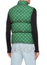 Back View - Click To Enlarge - ERL - Plaid Print Quilted Puffer Vest