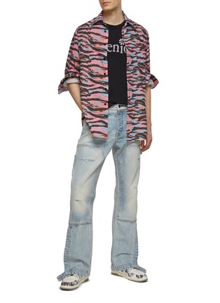 Figure View - Click To Enlarge - ERL - Camouflage Printed Shirt