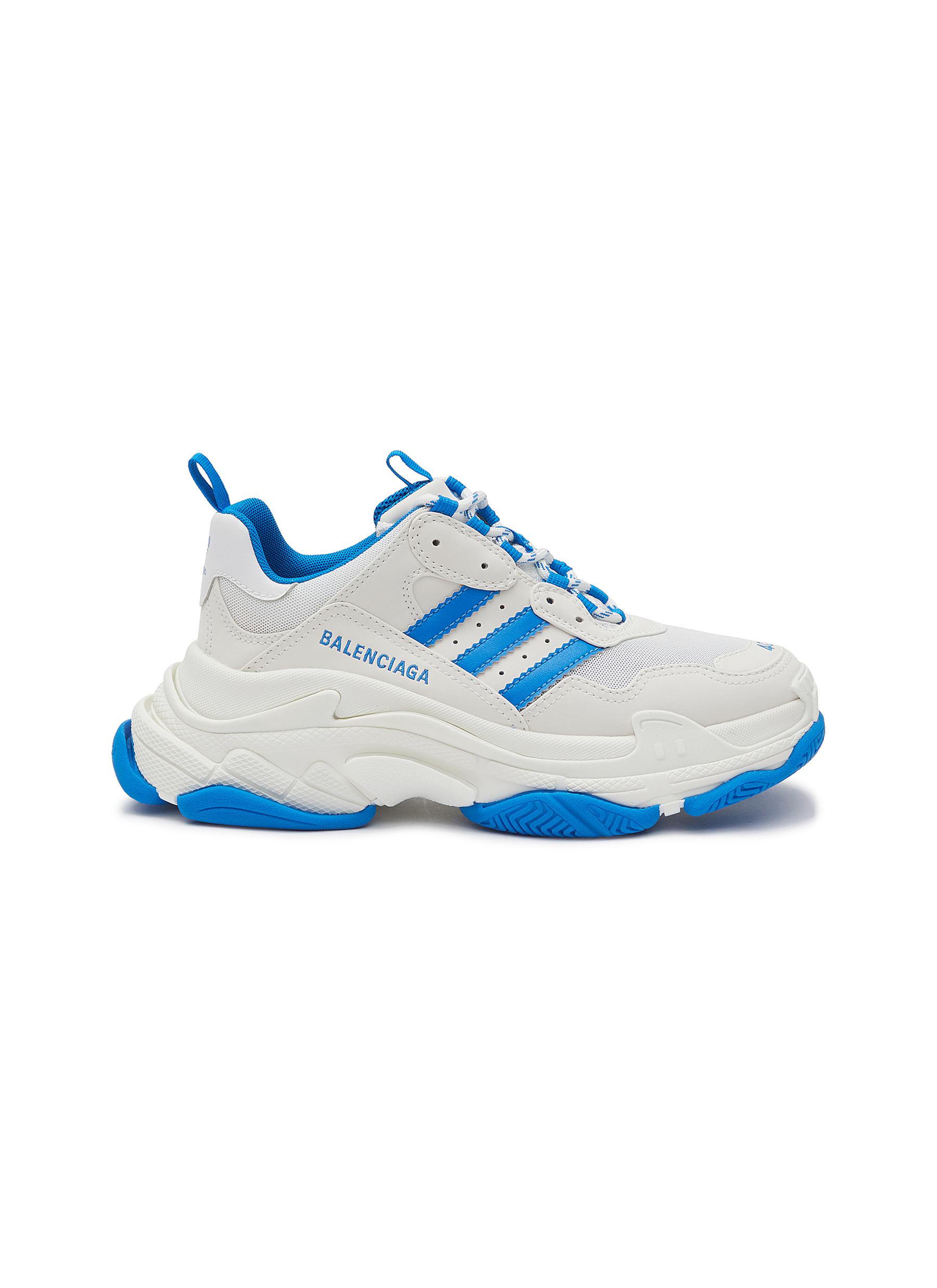 BALENCIAGA | X ADIDAS 'TRIPLE S' LOW TOP LACE UP SNEAKERS | Women