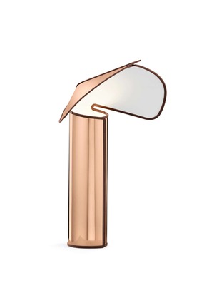 Main View - Click To Enlarge - FLOS - Chiara Table Lamp — Pink Gold/Oxide Red