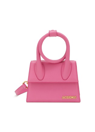 Main View - Click To Enlarge - JACQUEMUS - ‘Le Chiquito Noeud’ Leather Crossbody Bag