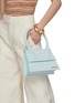 Front View - Click To Enlarge - JACQUEMUS - Large 'Le Chiquito' Leather Shoulder Bag