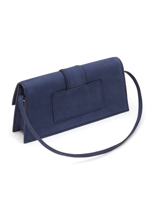 Detail View - Click To Enlarge - JACQUEMUS - ‘Le Bambino Long’ Suede Shoulder Bag