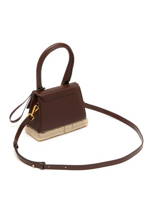 Detail View - Click To Enlarge - JACQUEMUS - Medium Le Chiquito Cordao Leather Shoulder Bag