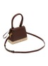 Detail View - Click To Enlarge - JACQUEMUS - Medium Le Chiquito Cordao Leather Shoulder Bag