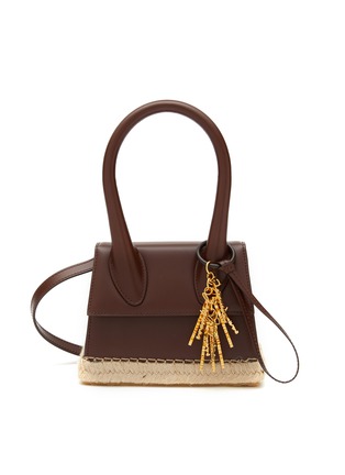 Main View - Click To Enlarge - JACQUEMUS - Medium Le Chiquito Cordao Leather Shoulder Bag