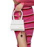Front View - Click To Enlarge - JACQUEMUS - Medium ‘Le Chiquito’ Leather Shoulder Bag
