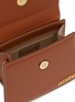 Detail View - Click To Enlarge - JACQUEMUS - ‘Le Chiquito Moyen’ Leather Shoulder Bag