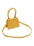 Detail View - Click To Enlarge - JACQUEMUS - ‘Le Chiquito Moyen’ Leather Shoulder Bag