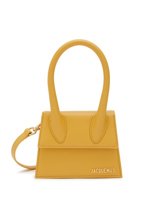 Main View - Click To Enlarge - JACQUEMUS - ‘Le Chiquito Moyen’ Leather Shoulder Bag