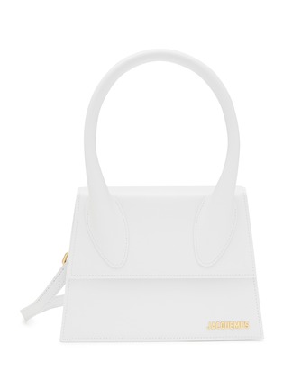 Main View - Click To Enlarge - JACQUEMUS - Large ‘Le Chiquito’ Leather Shoulder Bag
